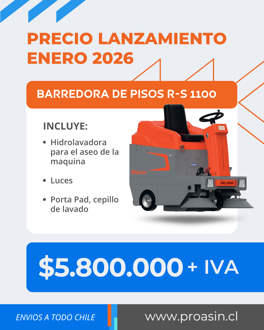 fregadora de pisos grandes espacios hombre a bordo