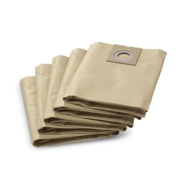 Set 10 Bolsas Filtrantes de Papel Desechables para Aspiradoras de Polvo