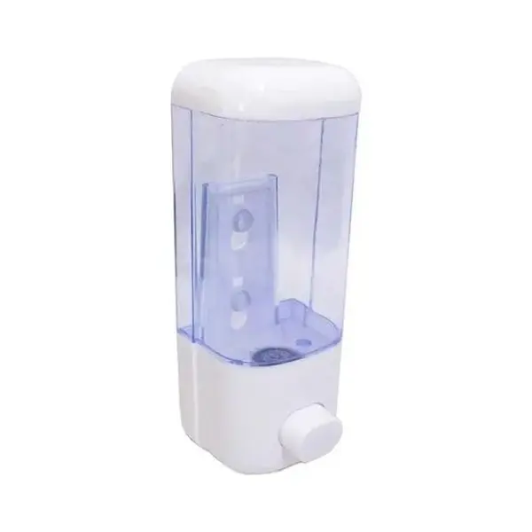 Jabonera Mural Compacta 500 cc en Plástico ABS para Baños de Alto Tránsito