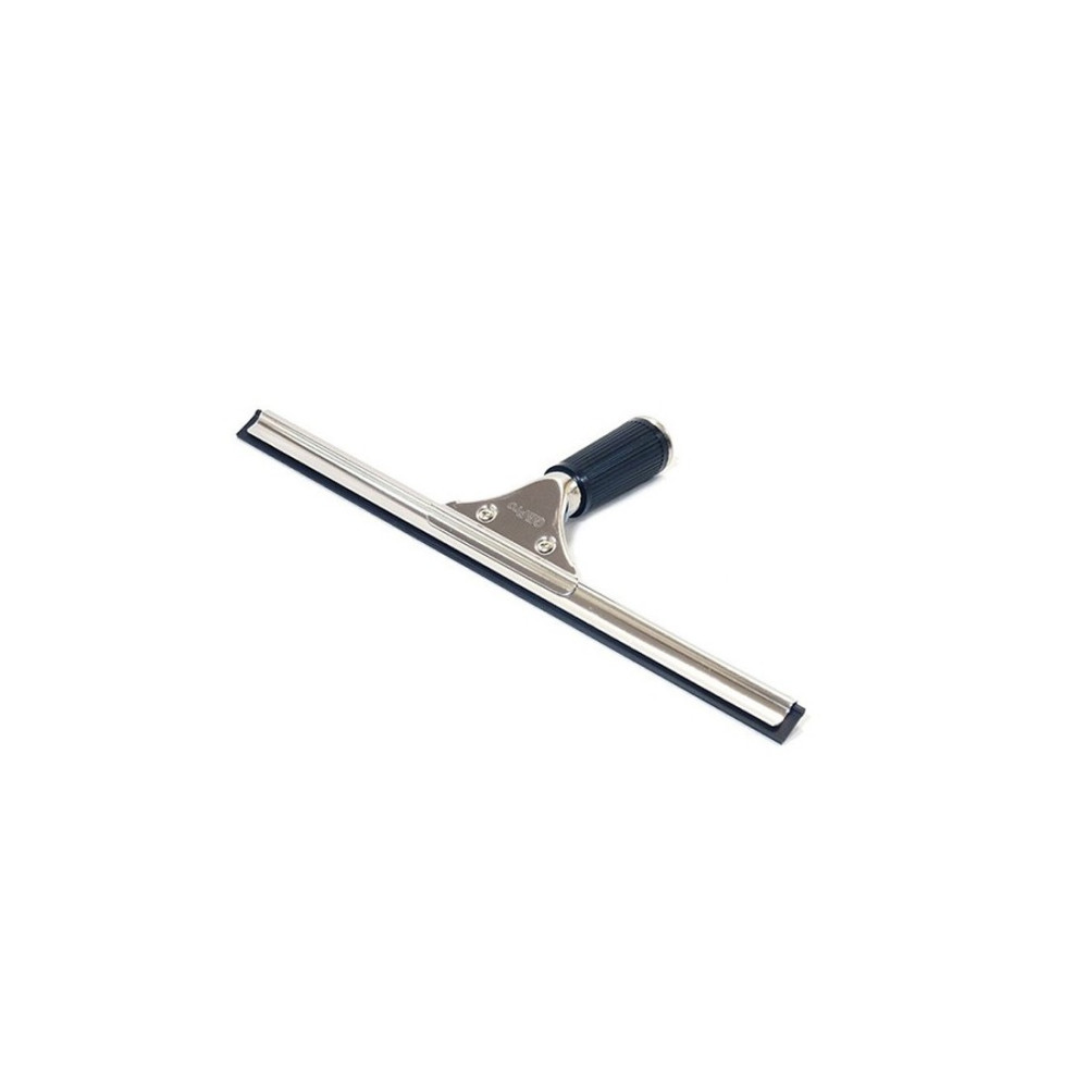 Limpia Cristal Profesional Acero Inoxidable 35 cm con Goma de Alta Calidad