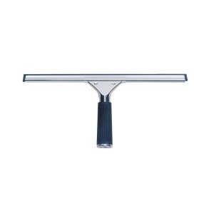 Limpia Cristal Profesional Acero Inoxidable 35 cm con Goma de Alta Calidad